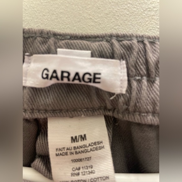 Garage denim cargo pants sz M - Picture 3 of 3